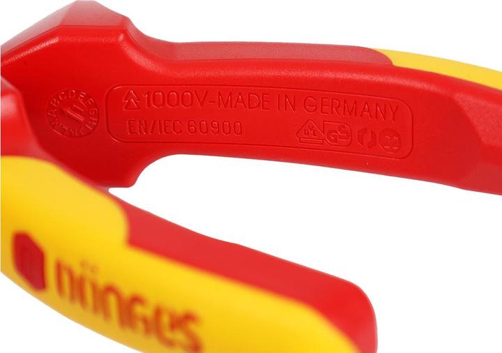 Actual product image Friedrich Radio pliers chrome-plated, VDE, 160 mm, red (160 mm)