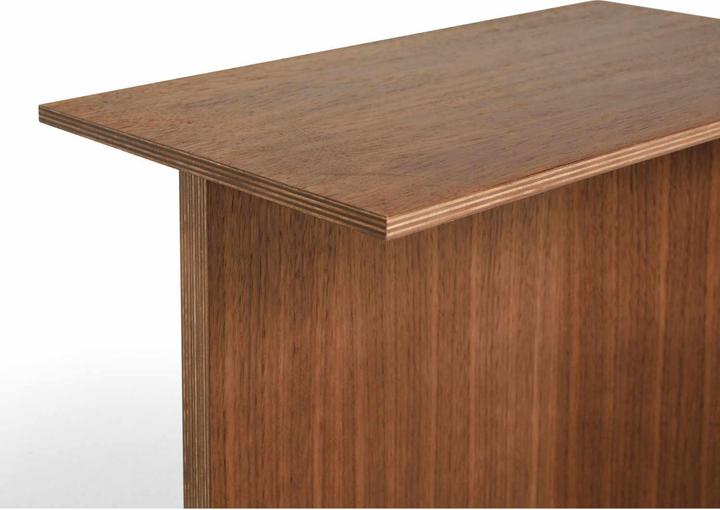 Image du produit HAY Slit Table Wood Oblong Beistelltisch (49.50 x 27.50 x 35.50 cm)