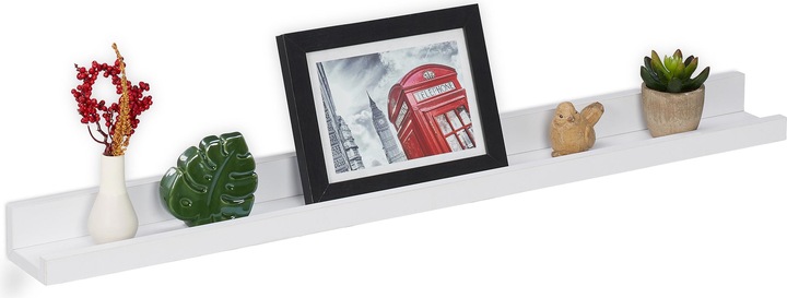 Relaxdays Picture rail (80 x 8 x 5 cm)