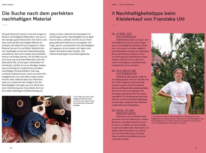 Image du produit Fashion Changers - Wie wir mit fairer Mode die Welt verändern können (Allemand, Vreni Jäckle, 2020)