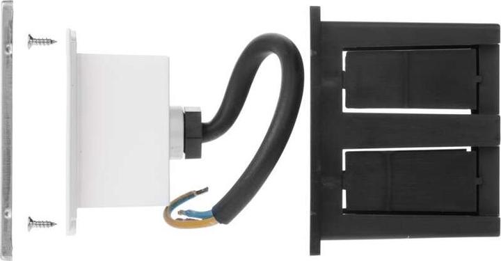 Actual product image Emos LED staircase light - recessed light 80×80 1.5W neut. white IP65 (65 lm)