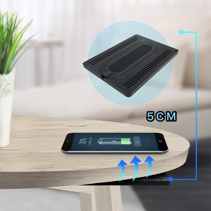Actual product image PhoneLook Invisible Wireless Charging Station Hidden wireless charging under the table (10 W)
