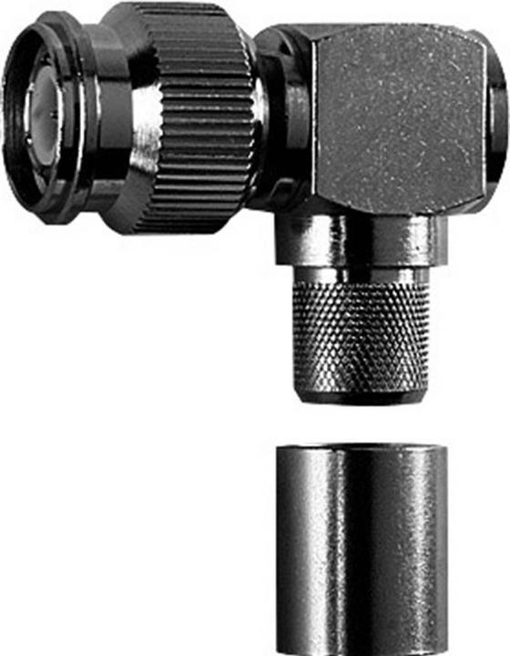 Produktbild Telegärtner TNC-Kabelwinkelstecker Crimp 50 Ohm, löt/crimp, RG-213/U, G42 (2.7/7.1), B1812 (Antennendose)