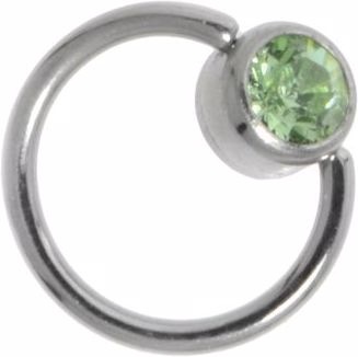 Immagine prodotto Bijouteria Piercing sottili (Acciaio chirurgico 316L, Vetro (di orologio))
