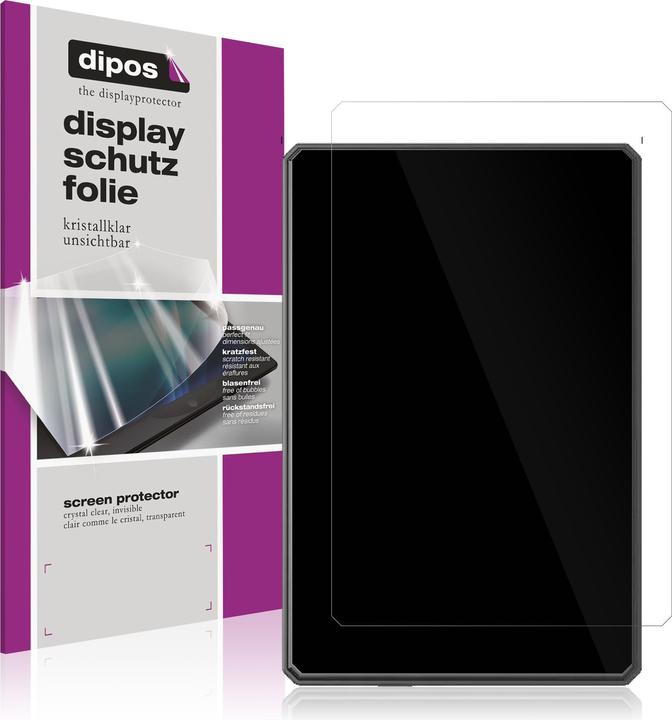 Actual product image Dipos Screen Protector Crystalclear for Carpuride W502B