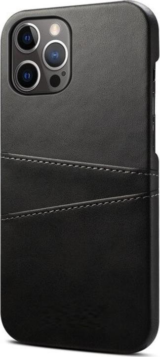 Produktbild Screenguard Apple iPhone 14 Pro CardCaddy Leder Backcase mit Kartenfächern (Apple iPhone 14 Pro)