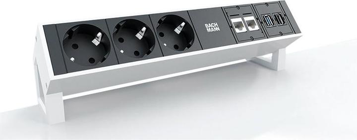 Actual product image Bachmann DESK2 - 3xSchuko (3x, CEE 7/3)