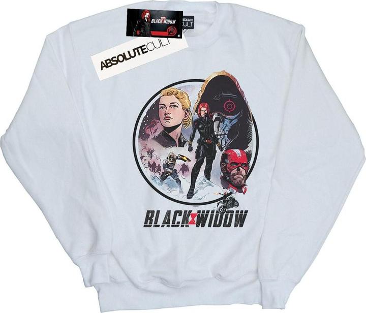 Produktbild Black Widow Film Vintage Kreis Baumwolle Sweatshirt (S)