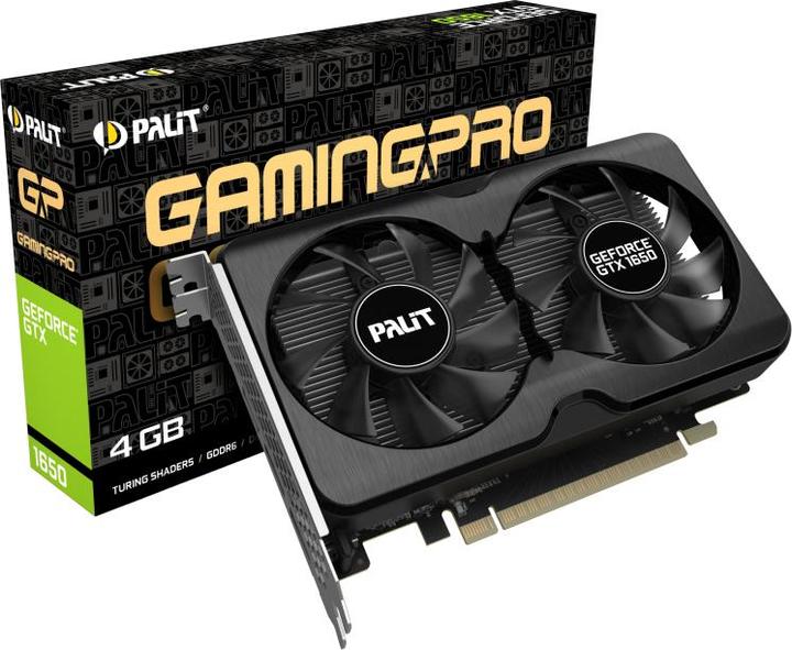 Produktbild Palit GeForce GTX 1650 GamingPro OC (4 GB)