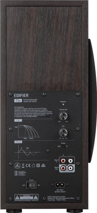 Actual product image Edifier T5s Subwoofer - brown (1 pcs.)