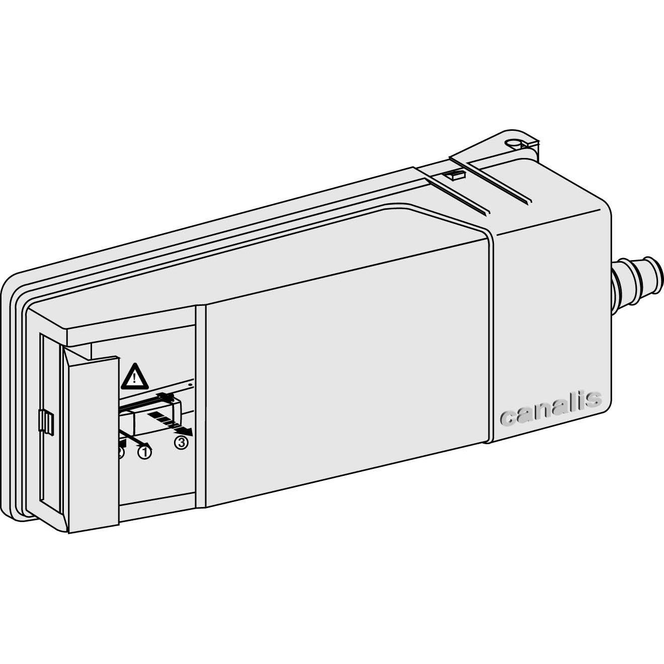 Schneider Electric, Verteilerschrank Zubehör, SE KBC16DCB40 Abgangsadapter, 16A, 3L+N+PE