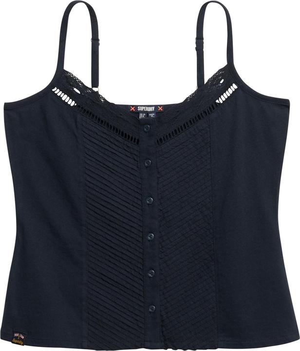Immagine prodotto Superdry Spitzenträgertop mit durchgehender Knopfleiste (10XL)