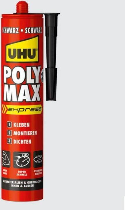 Image du produit UHU Montage cl.noir Poly Max (490 g)