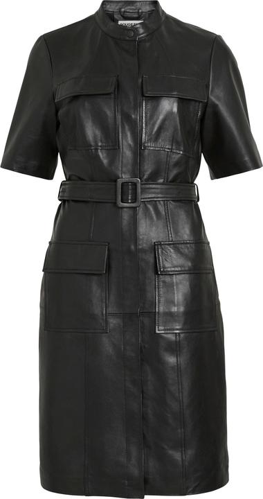 Image du produit Rouge Edit Leder Maxikleid (38)