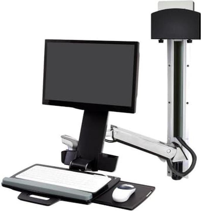 Ergotron Sistema Combinato Sit-Stand StyleView (Muro, 24", 13.20 kg)