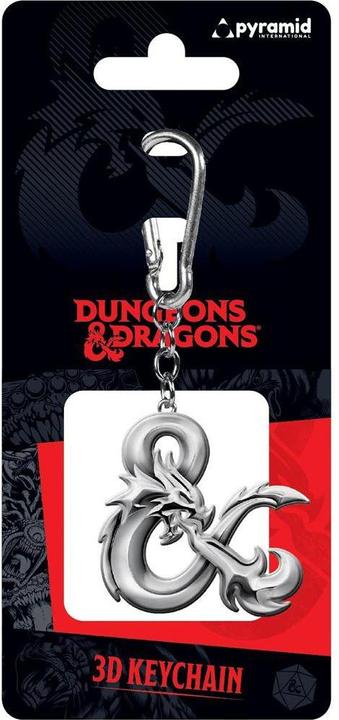 Actual product image Dungeons & Dragons Dragon Ampersand 3D Keyring