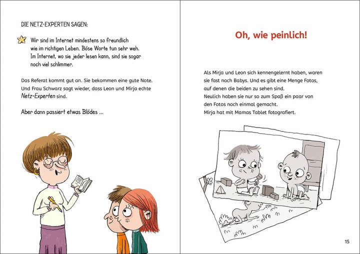 Actual product image Loewe Sicher im Netz! Wie schütze ich mich vor Missbrauch und Betrug? (German, Dagmar Geisler, Nikolai Renger, Emotional development for children, 2024)