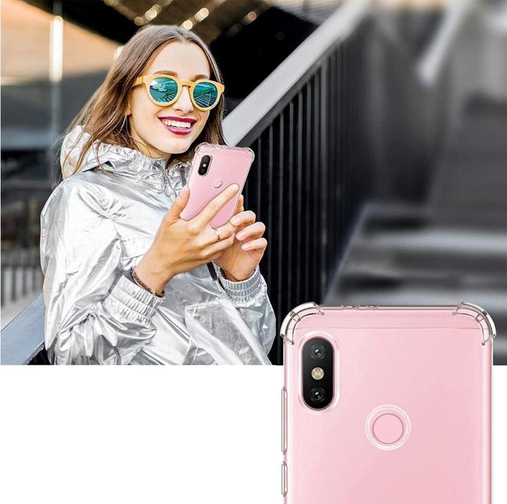 Produktbild Screenguard Xiaomi Mi A2 Hülle Crystal Soft Airbag Bumper (Xiaomi Mi A2 Lite?)