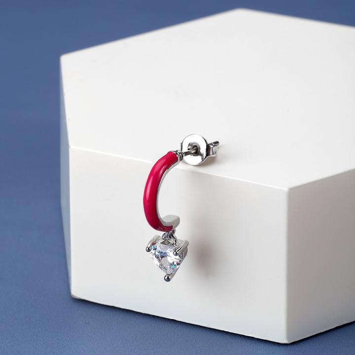 Actual product image La Petite Story Single earring (Stainless steel, Enamel)