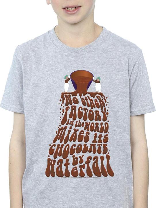 Produktbild Willy Wonka & the Chocolate Factory Chocolate Waterfall TShirt Jungen (152, 158)
