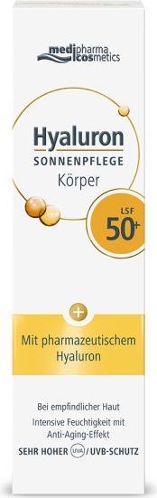 Produktbild Dr. Theiss Hyaluron Sonnenpflege Körper LSF 50+, 150 ml CRE (Sonnencreme, SPF 50+, 150 ml)