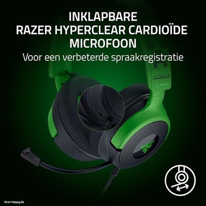 Produktbild Razer Headset Kraken V4 X Minecraft (Kabelgebunden)