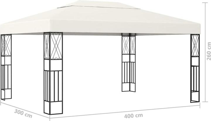 Produktbild VidaXL Kharitaniia (400 cm, 300 cm)