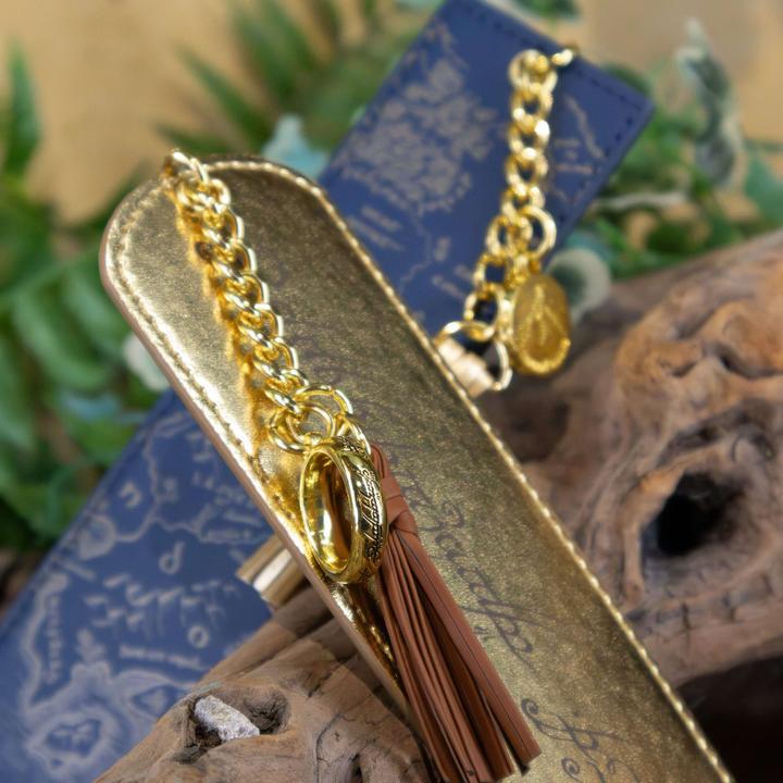 Image du produit Noble Collection Der Herr der Ringe Lesezeichen 2er-Set Mittelerde und Elbenschrift