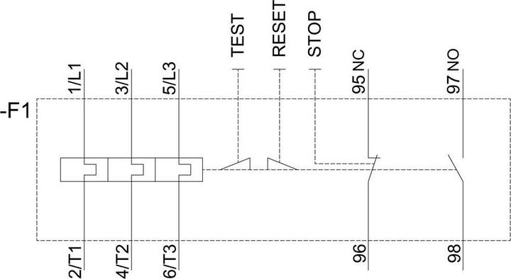 Actual product image Siemens Overload relay 3RU2136-4GB1 1 pc.