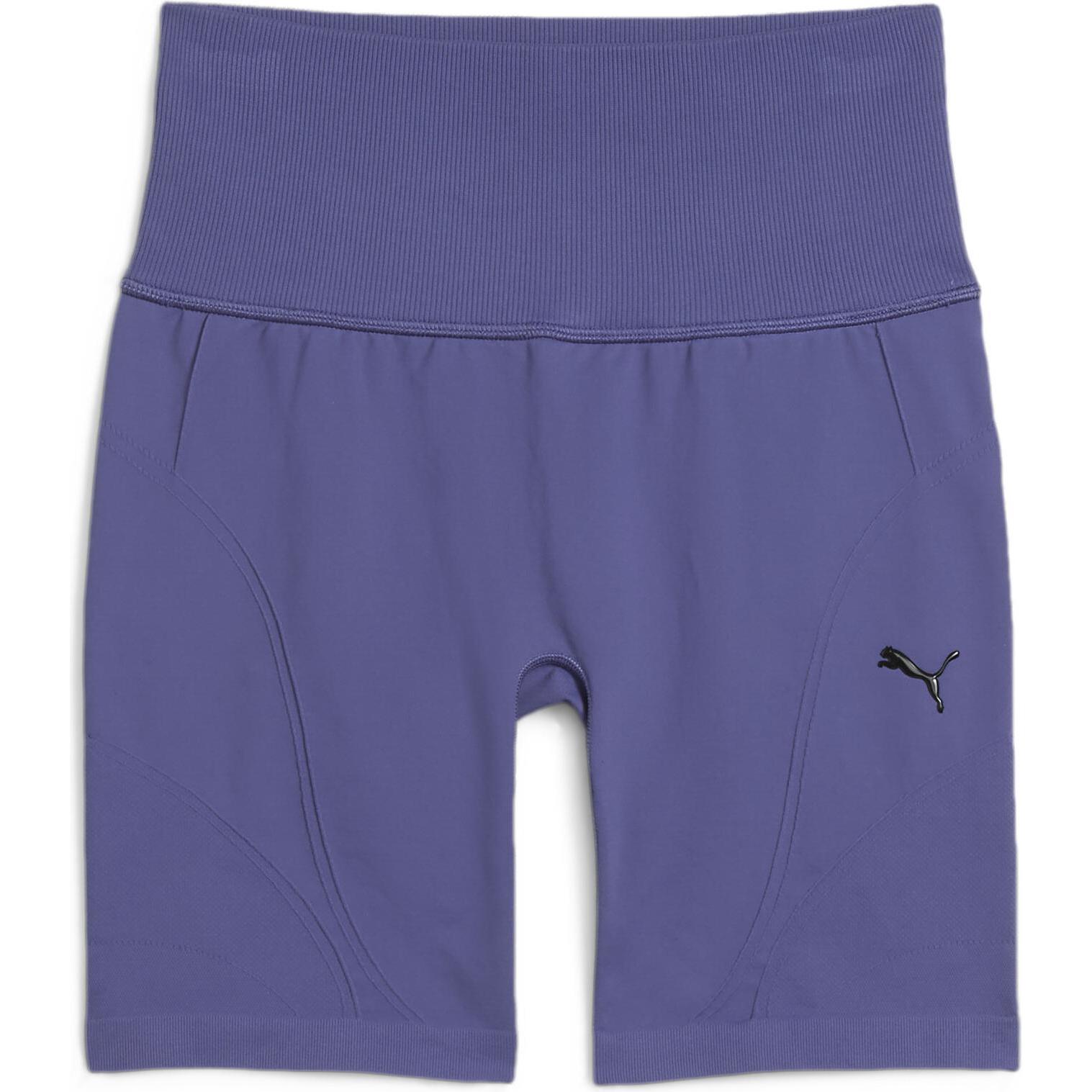 Puma, Damen, Sporthose, Shapeluxe Seamless Hw 6" Short Tight (S), Blau, S
