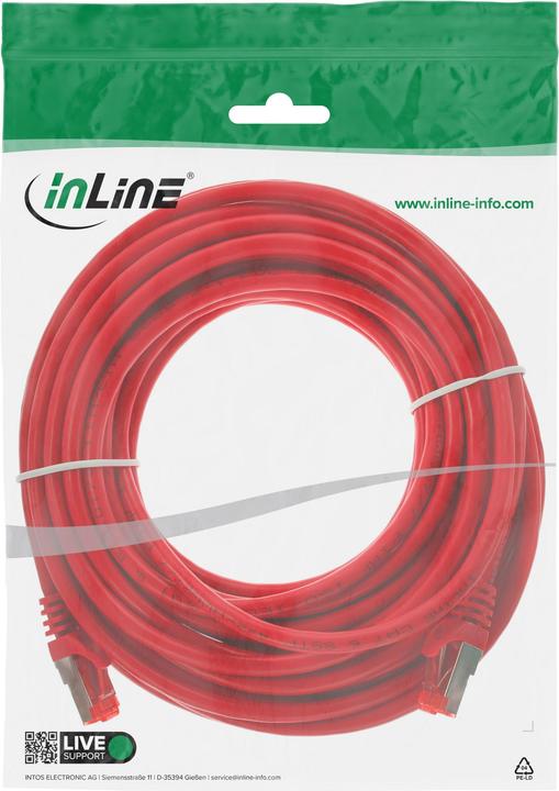 Immagine prodotto InLine Cavo patch (S/FTP, CAT6, 10 m)