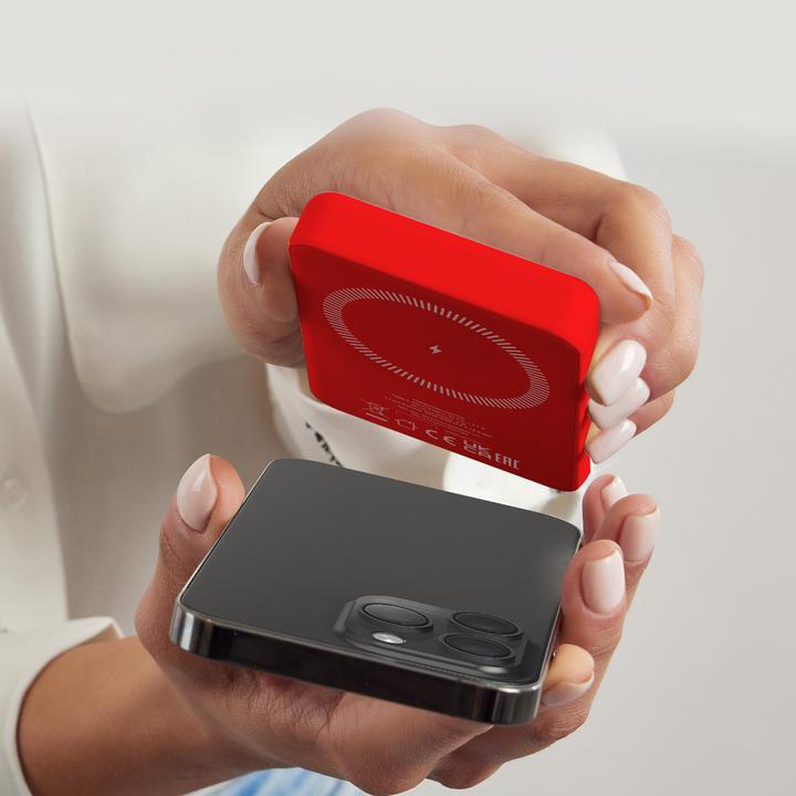 Produktbild SBS 5000 mAh kabellose magnetische Powerbank (5000 mAh, 5 W, 18.50 Wh)