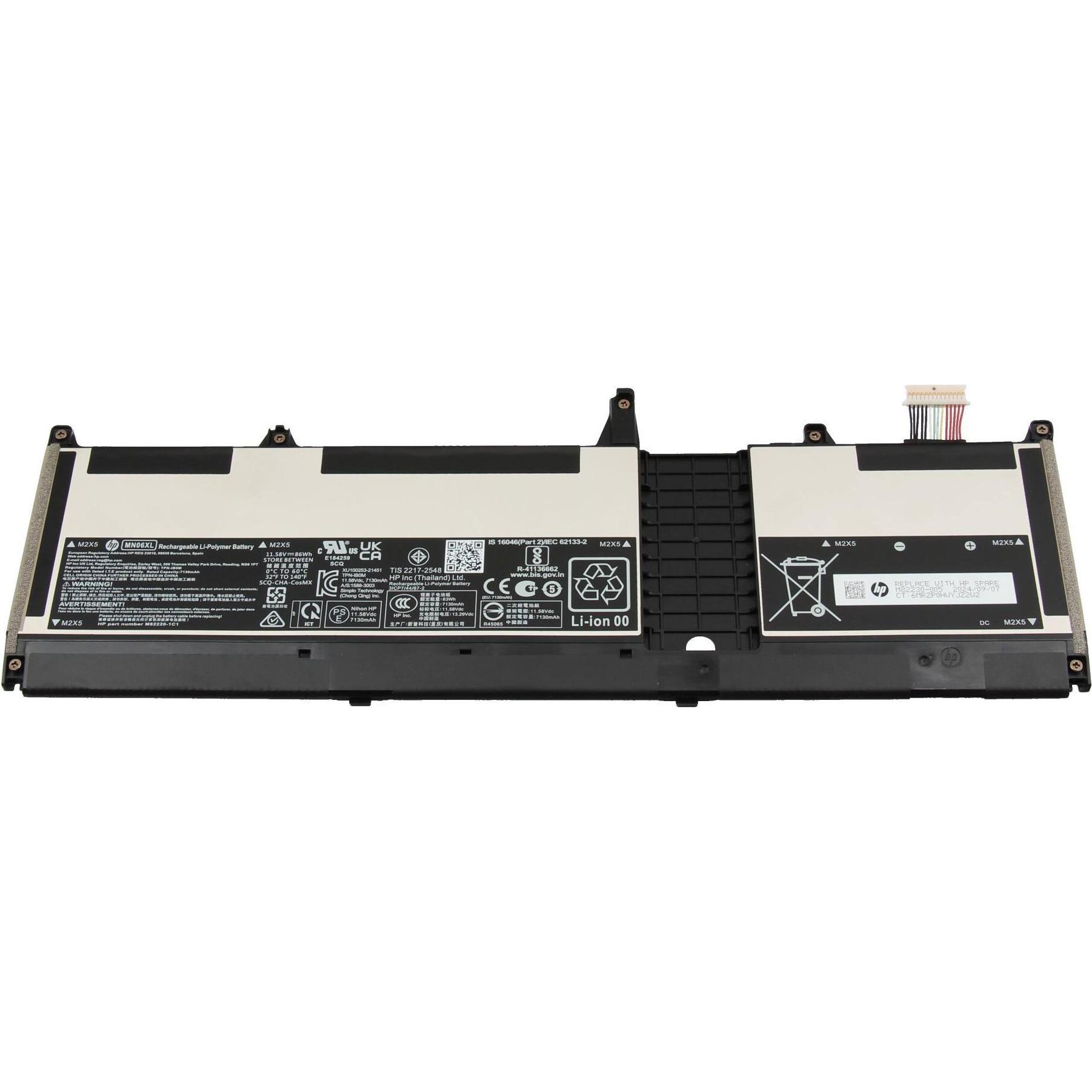 HP M82220-1C1 (6 Zellen, 7130 mAh), Notebook Akku