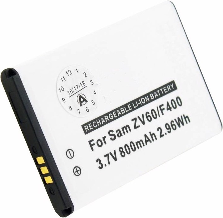 Actual product image Samsung Battery AB463651BECSTD, SGH-F400 SGH-J800, SGH-L700, SGH-ZV60, M7600 Beat DJ, S7220 Ultra Classic