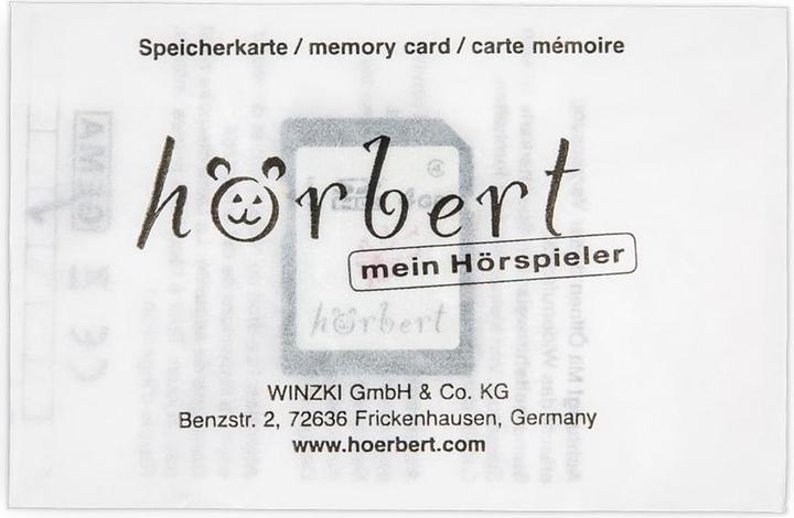 Actual product image Hörbert 4GB SDHC memory card editions "Balloon" (4 GB, SDHC)
