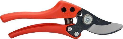 Irimo 30-mm-Bypass-Rebschere mit Handgriff aus Verbundwerkstoff und abgewinkeltem Kopf, 230 mm