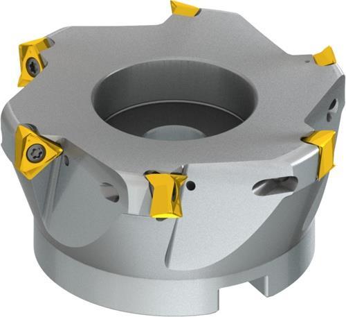 Actual product image Pramet Shoulder cutter ISO 100A06R-S90TN16-C D.32mm clockwise cutting d.100mm