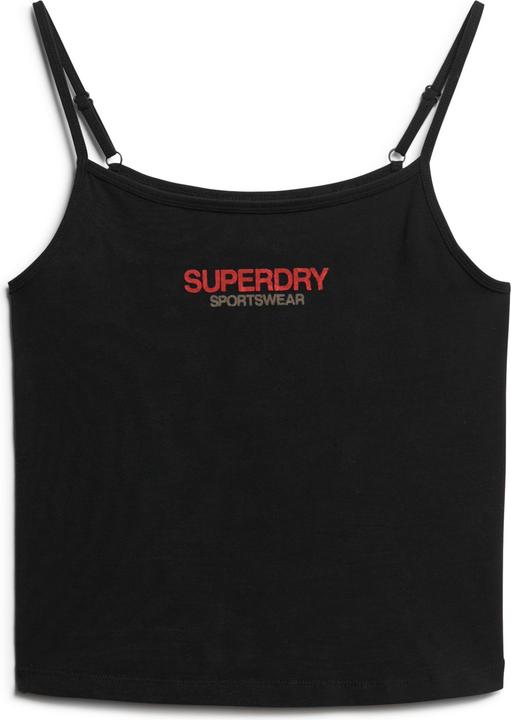 Produktbild Superdry Figurbetontes Sportswear Trägertop mit Logo (10XL)