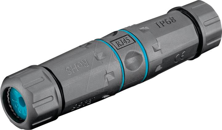 Actual product image Goobay network coupler (S/UTP, CAT6a, 0.12 m)