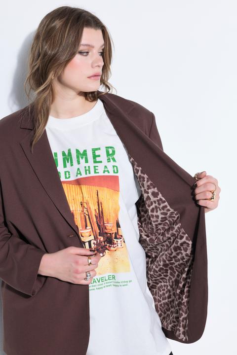 Immagine prodotto Studio Untold Blazer, oversized, Revers, Leo-Futter (46, 48)