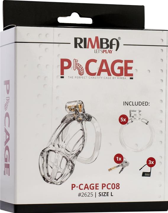 Image du produit Rimba P-Cage Peniskäfig Transparent (L)