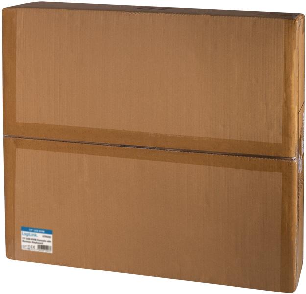 Image du produit LogiLink Console KVM LCD avec écran TFT 19" et clavier (FR)