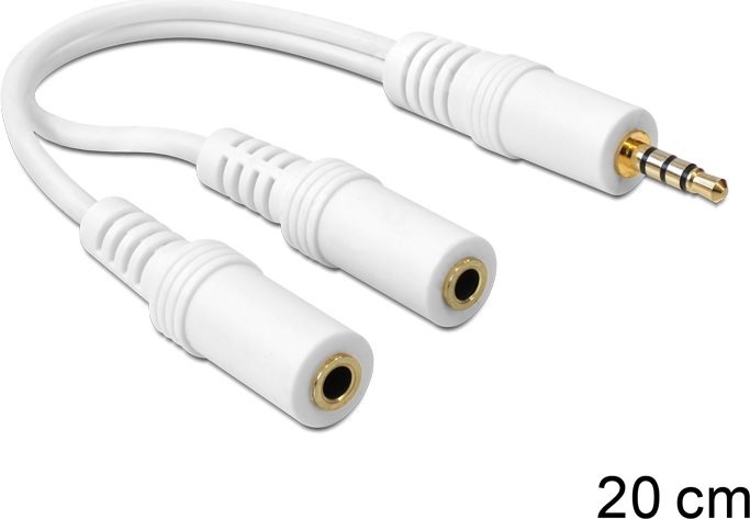 Delock Headset Adapter (0.20 m)