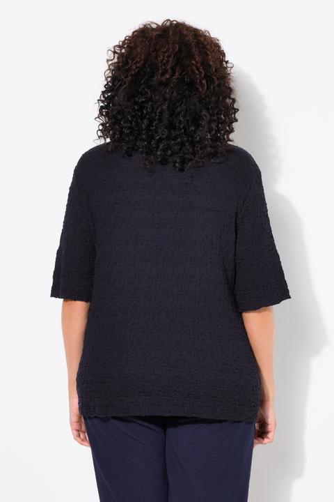 Produktbild Ulla Popken T-Shirt, Struktur, Regular, Rundhals, Halbarm (50, 52)