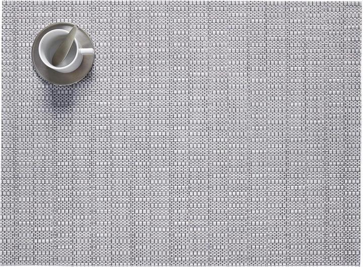 Actual product image Chilewich Placemat Rectangle Grey/White, 36 cm x 48 cm (1 pcs., 36 x 48 cm)