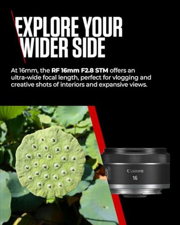 Actual product image Canon RF 16mm f/2.8 STM (Canon RF, full size)