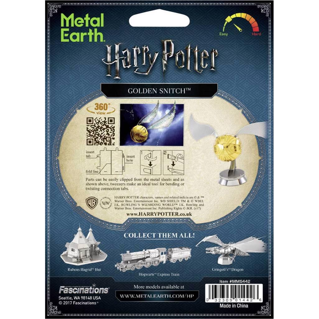 Thumbnail - Metal Earth Golden Snitch