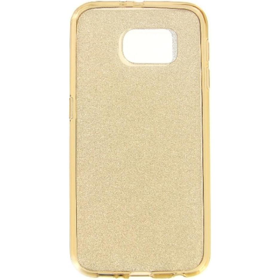 Thumbnail - OEM TPU Case Glitter Samsung Galaxy S6 gold (Samsung Galaxy S6), Smartphone Hülle