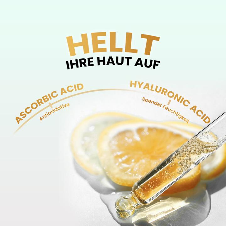 Actual product image Licape Vitamin-C-Serum 30 ml – Leuchtkraft & Feuchtigkeit für strahlende Haut (30 ml)