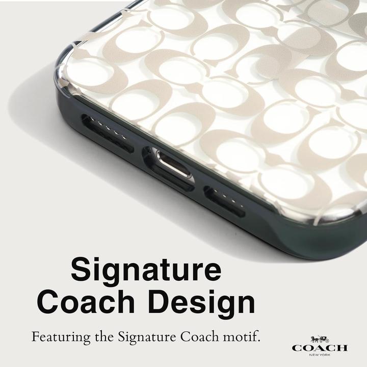 Produktbild Coach Signature C Ombre MagSafe – iPhone 15 Pro Max Hülle (Deep Forest) (Apple iPhone 15 Pro Max)